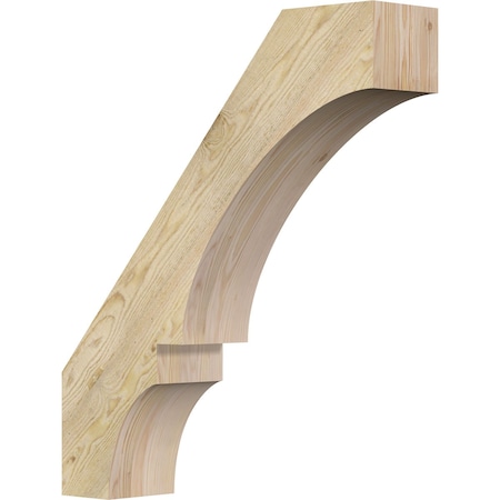 Ekena Millwork 6"W x 26"D x 30"H Balboa Rough Sawn Knee Brace, Douglas Fir BRC06X26X30BOA00RDF